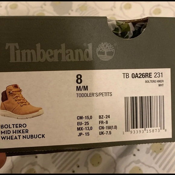 ❌❌SOLD❌❌ Timberland boots TODDLER - Picture 8 of 8